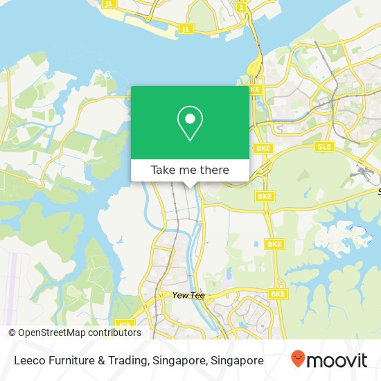 Leeco Furniture & Trading, Singapore地图
