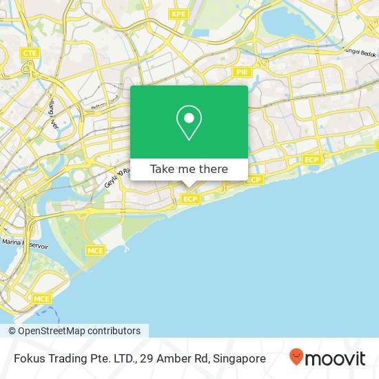 Fokus Trading Pte. LTD., 29 Amber Rd map