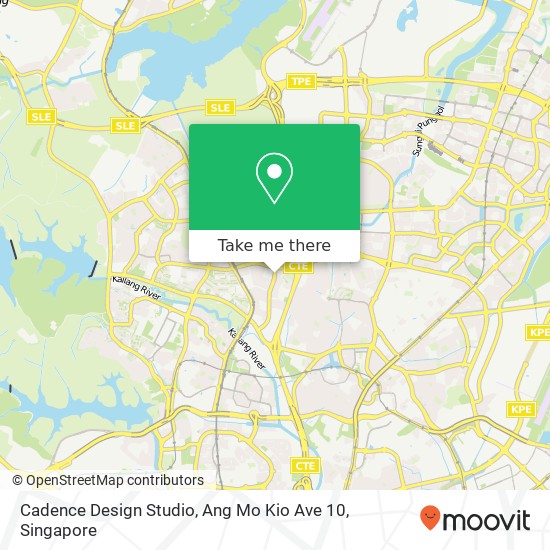 Cadence Design Studio, Ang Mo Kio Ave 10地图