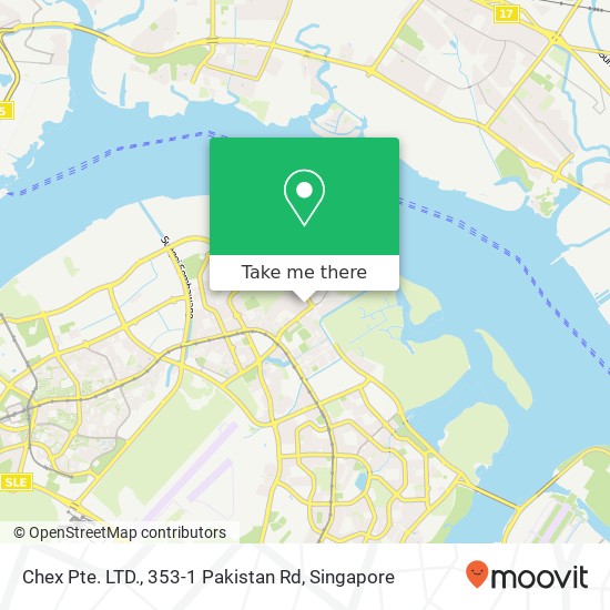 Chex Pte. LTD., 353-1 Pakistan Rd map