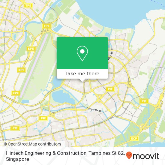 Hintech Engineering & Construction, Tampines St 82 map