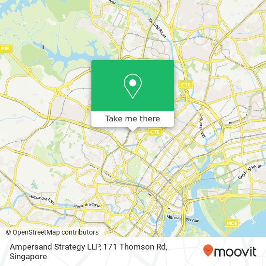 Ampersand Strategy LLP, 171 Thomson Rd map