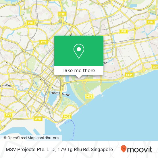 MSV Projects Pte. LTD., 179 Tg Rhu Rd地图