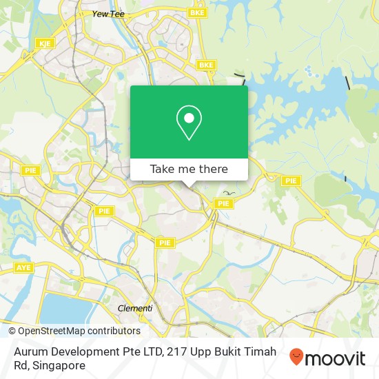 Aurum Development Pte LTD, 217 Upp Bukit Timah Rd map