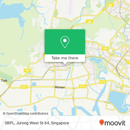 SBPL, Jurong West St 64地图