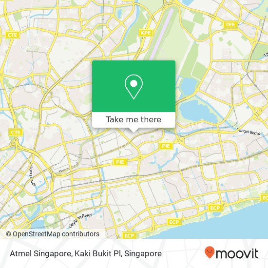 Atmel Singapore, Kaki Bukit Pl地图