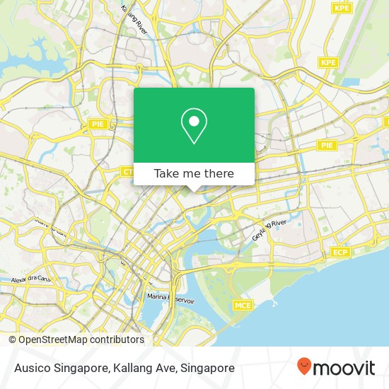 Ausico Singapore, Kallang Ave map