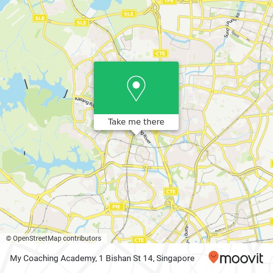 My Coaching Academy, 1 Bishan St 14地图