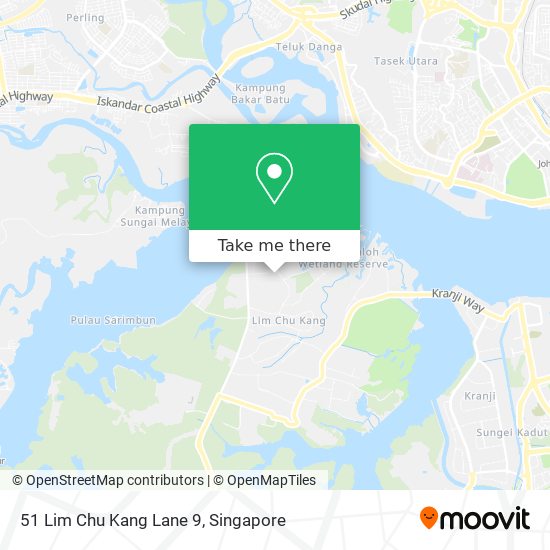 51 Lim Chu Kang Lane 9 map