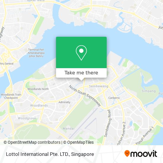 Lottol International Pte. LTD.地图