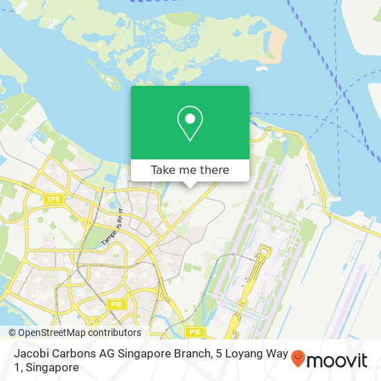 Jacobi Carbons AG Singapore Branch, 5 Loyang Way 1 map