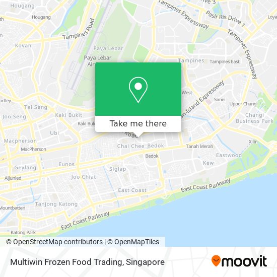 Multiwin Frozen Food Trading map