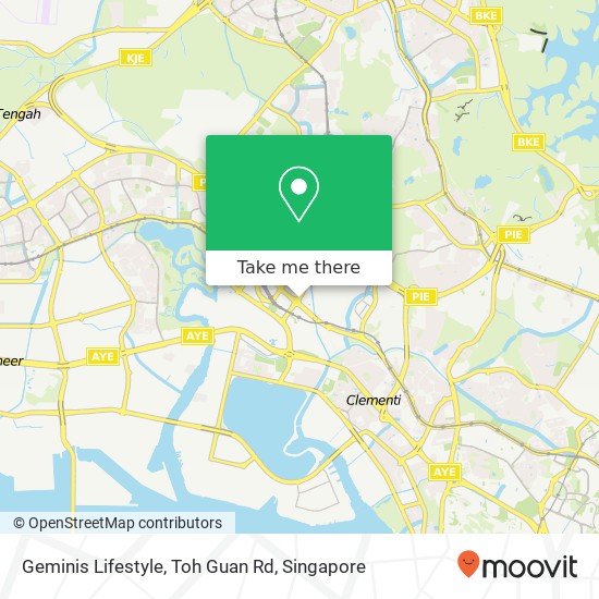 Geminis Lifestyle, Toh Guan Rd地图