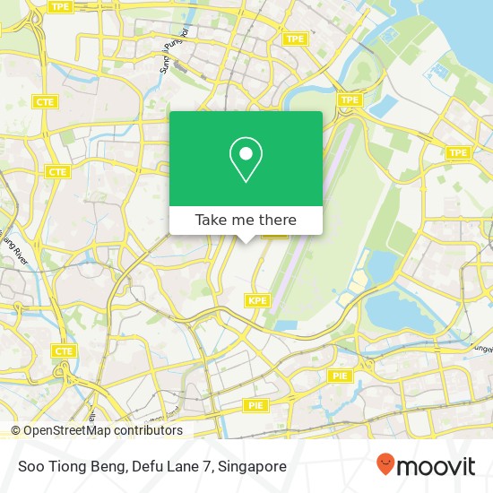 Soo Tiong Beng, Defu Lane 7 map