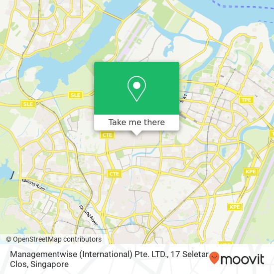 Managementwise (International) Pte. LTD., 17 Seletar Clos map