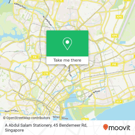 A Abdul Salam Stationery, 45 Bendemeer Rd map