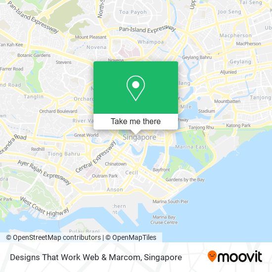 Designs That Work Web & Marcom map