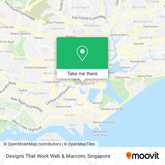 Designs That Work Web & Marcom map