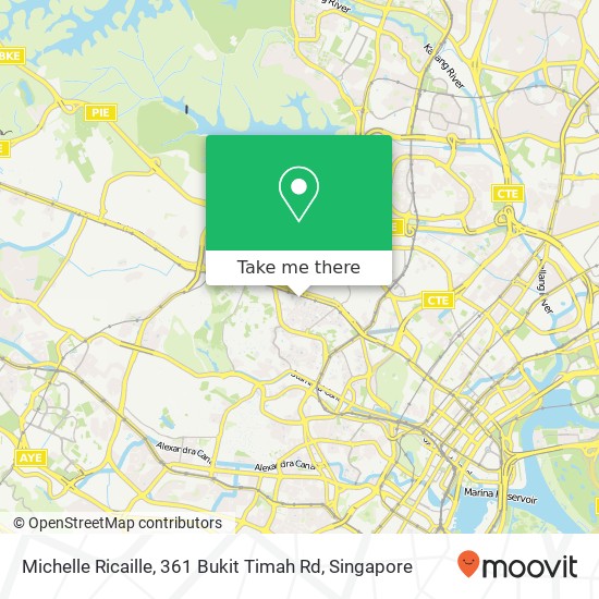 Michelle Ricaille, 361 Bukit Timah Rd地图