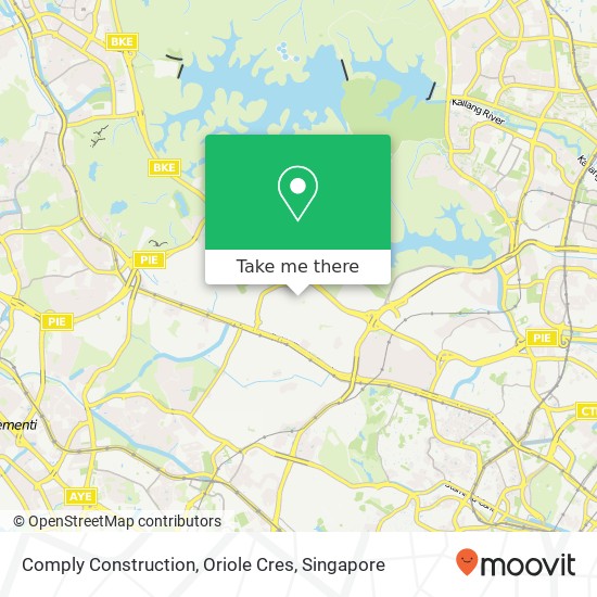 Comply Construction, Oriole Cres地图