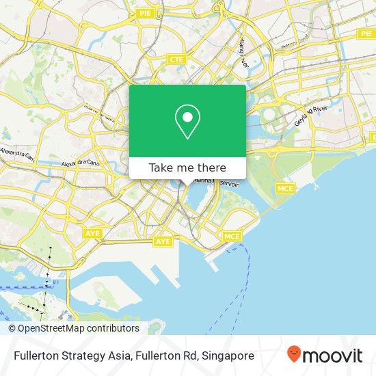 Fullerton Strategy Asia, Fullerton Rd map
