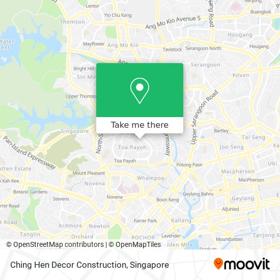 Ching Hen Decor Construction map