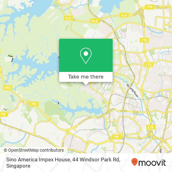 Sino America Impex House, 44 Windsor Park Rd map