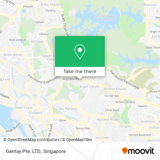Gentay Pte. LTD. map