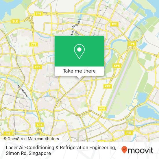 Laser Air-Conditioning & Refrigeration Engineering, Simon Rd map