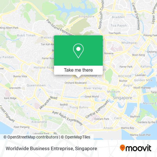 Worldwide Business Entreprise map