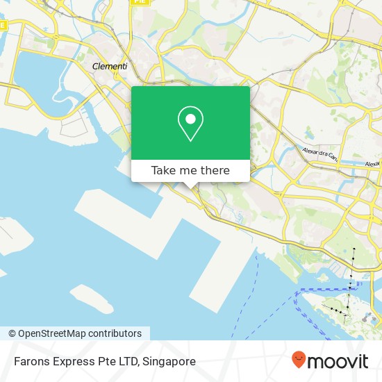 Farons Express Pte LTD地图