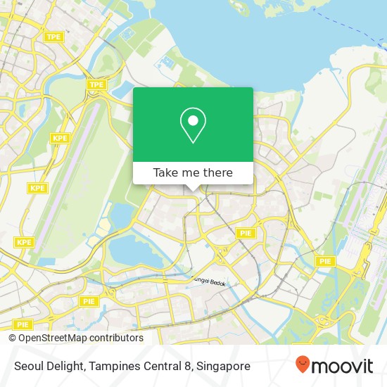 Seoul Delight, Tampines Central 8 map