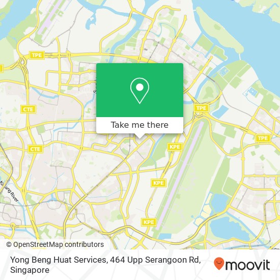 Yong Beng Huat Services, 464 Upp Serangoon Rd地图