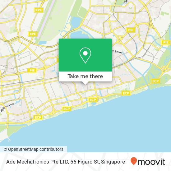 Ade Mechatronics Pte LTD, 56 Figaro St地图