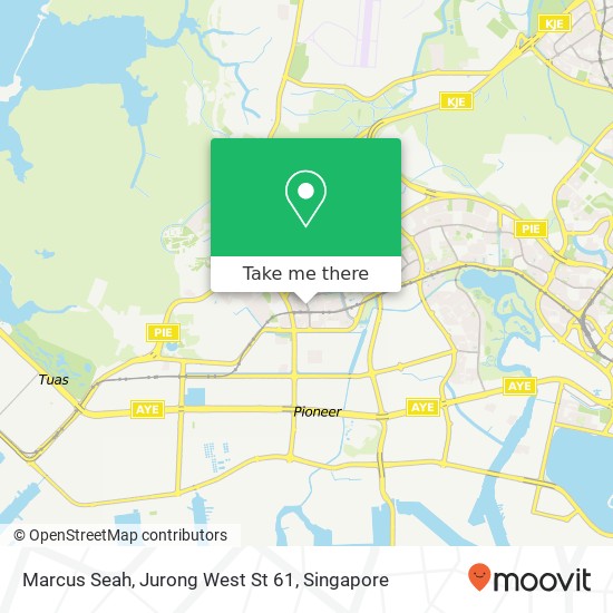 Marcus Seah, Jurong West St 61地图