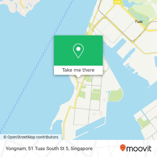 Yongnam, 51 Tuas South St 5地图