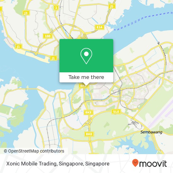 Xonic Mobile Trading, Singapore地图