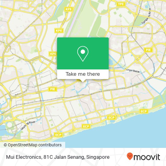 Mui Electronics, 81C Jalan Senang map