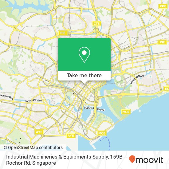 Industrial Machineries & Equipments Supply, 159B Rochor Rd地图