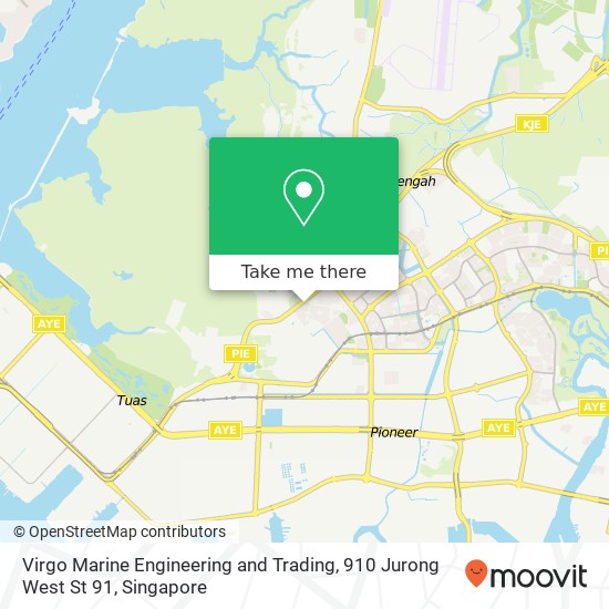 Virgo Marine Engineering and Trading, 910 Jurong West St 91 map