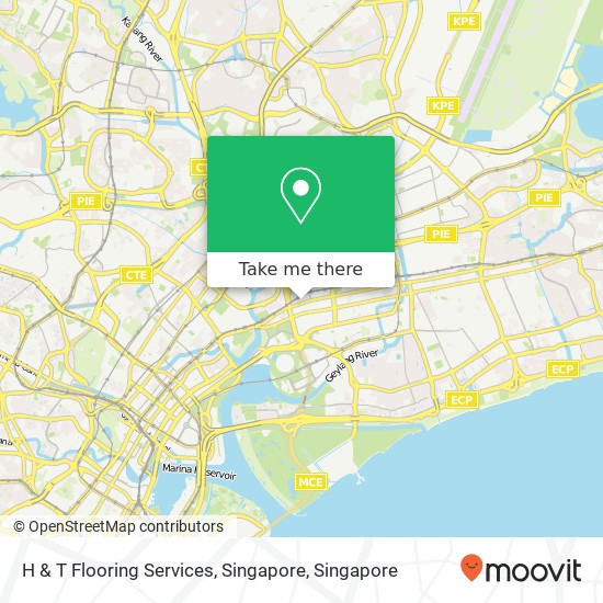 H & T Flooring Services, Singapore map