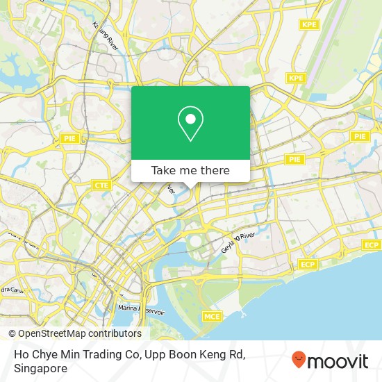 Ho Chye Min Trading Co, Upp Boon Keng Rd map