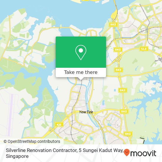 Silverline Renovation Contractor, 5 Sungei Kadut Way地图