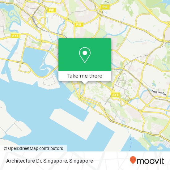 Architecture Dr, Singapore map