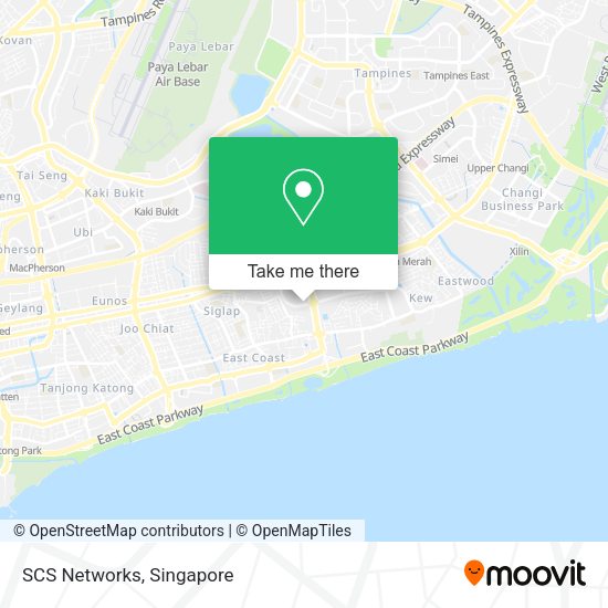SCS Networks map