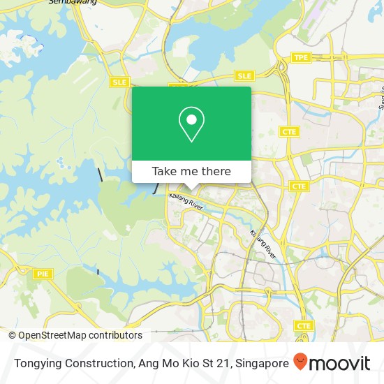 Tongying Construction, Ang Mo Kio St 21地图