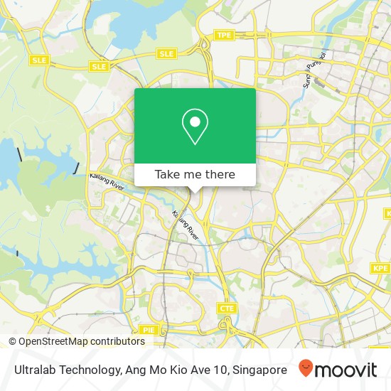 Ultralab Technology, Ang Mo Kio Ave 10 map