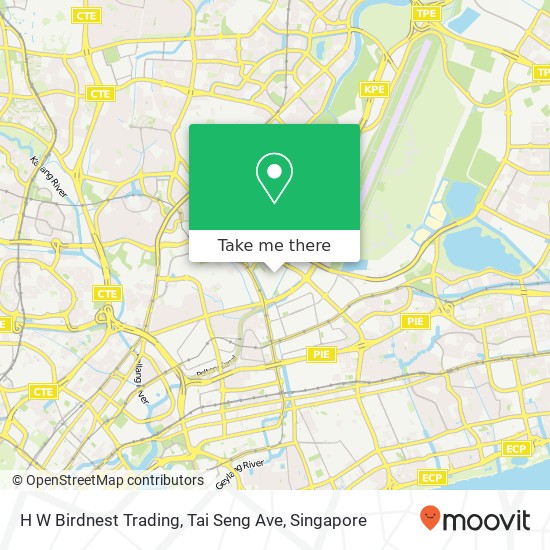 H W Birdnest Trading, Tai Seng Ave地图