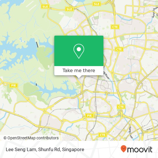 Lee Seng Lam, Shunfu Rd map