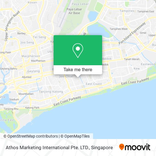 Athos Marketing International Pte. LTD. map